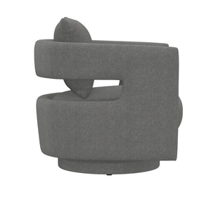 Jude Swivel Chair Flint Gray