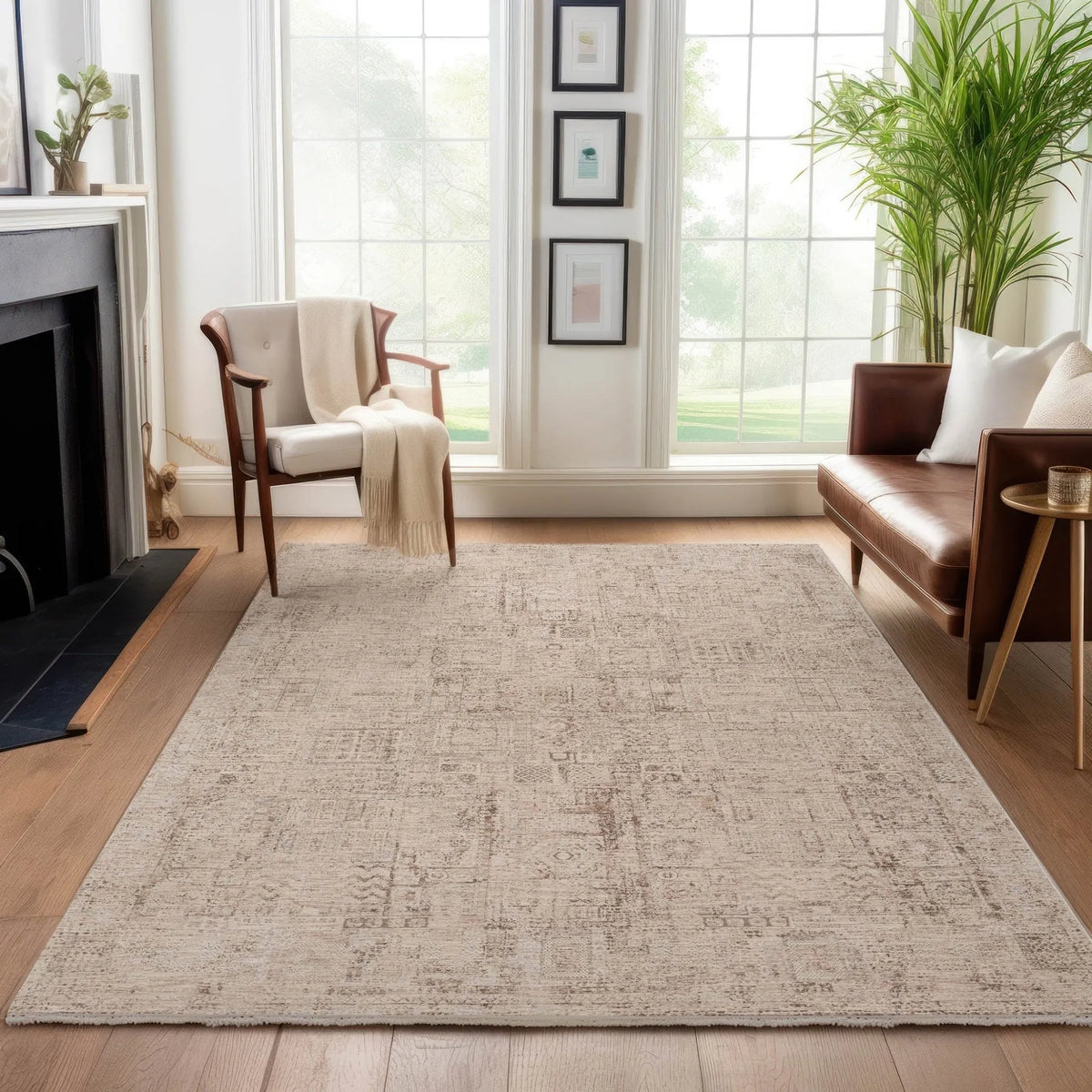 Vienna VI2 Ivory Rug - Rug & Home