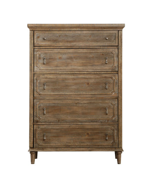 Interlude 5-Drawer Chest Sandstone Buff