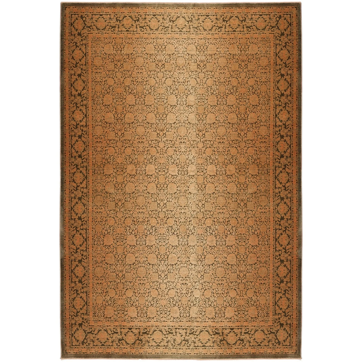 Vizcia VZ1 Copper Rug - Rug & Home