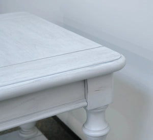 New Haven Square End Table Oyster Shell