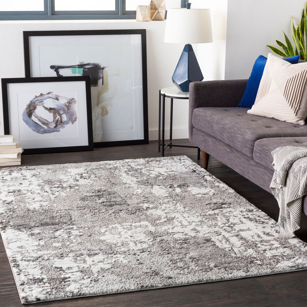 Venice VNE-2308 Black / Ivory Rug