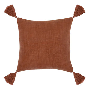 Indr/Outdr Karo Red Clay Pillow