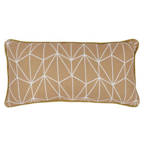 Indr/Outdr Himba Tumeric Yellow Pillow