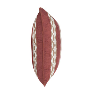 Indr/Outdr Delray Clay Red Pillow