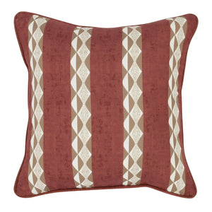 Indr/Outdr Delray Clay Red Pillow