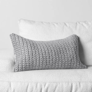 Performance Prism Light Grey Pillow