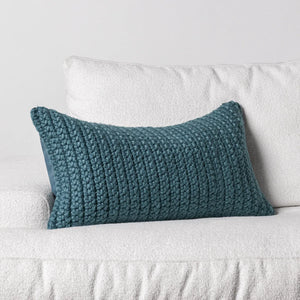 Performance Prism Ocean Blue Pillow