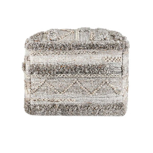 Performance Fallon Grey/Multi Pouf