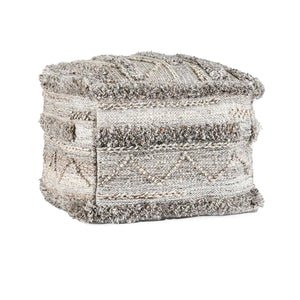 Performance Fallon Grey/Multi Pouf