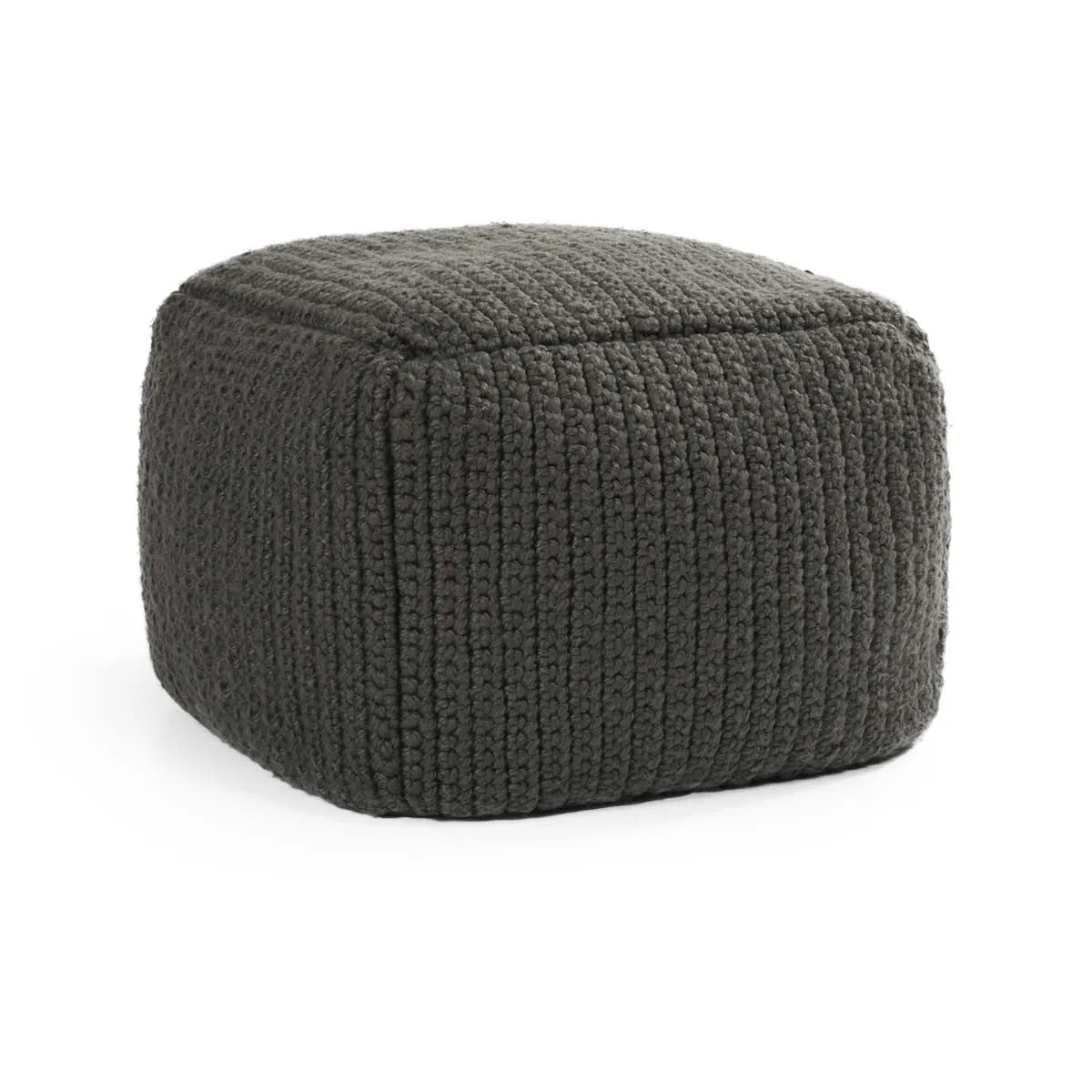 Performance Prism Dark Grey Pouf