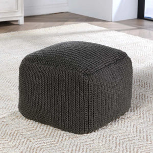 Performance Prism Dark Grey Pouf