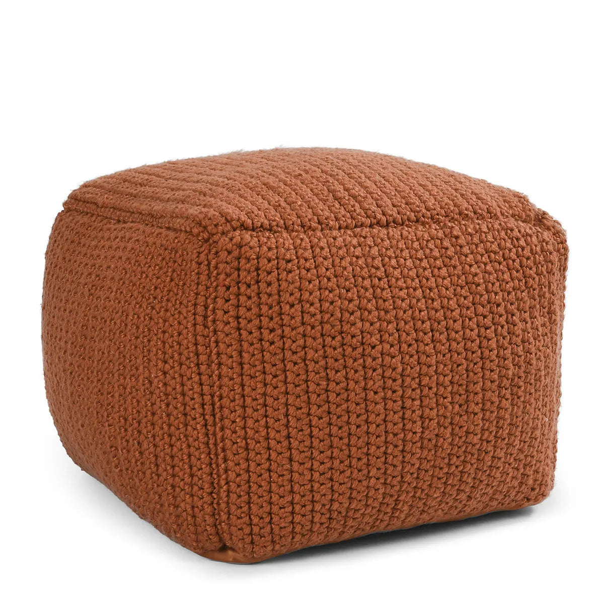 Performance Prism Terracotta Pouf