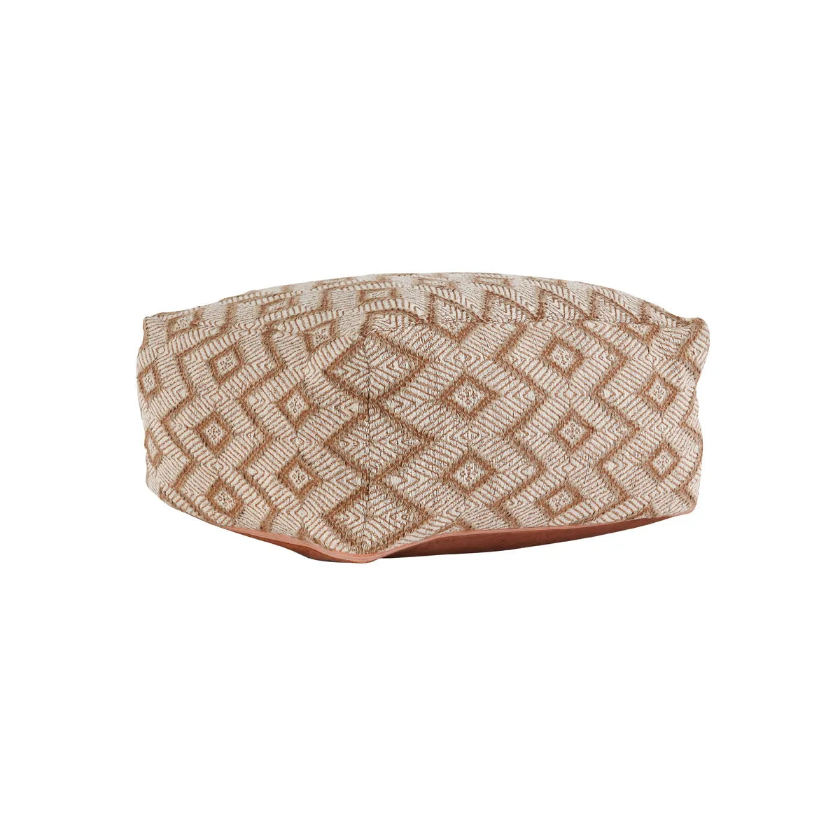 Volt Terracotta/Ivory Pouf