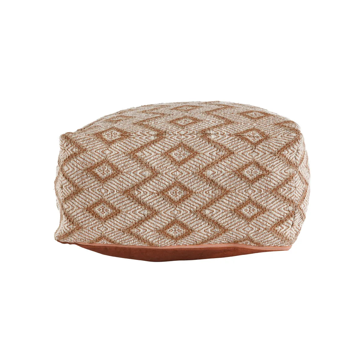 Volt Terracotta/Ivory Pouf