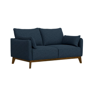 Aria Loveseat Navy Storm