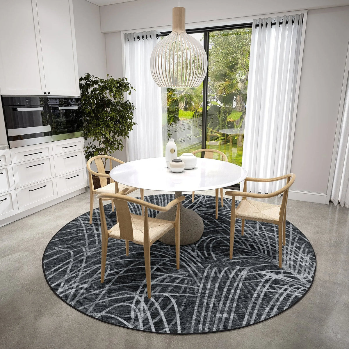 Winslow WL2 Midnight Rug - Rug & Home