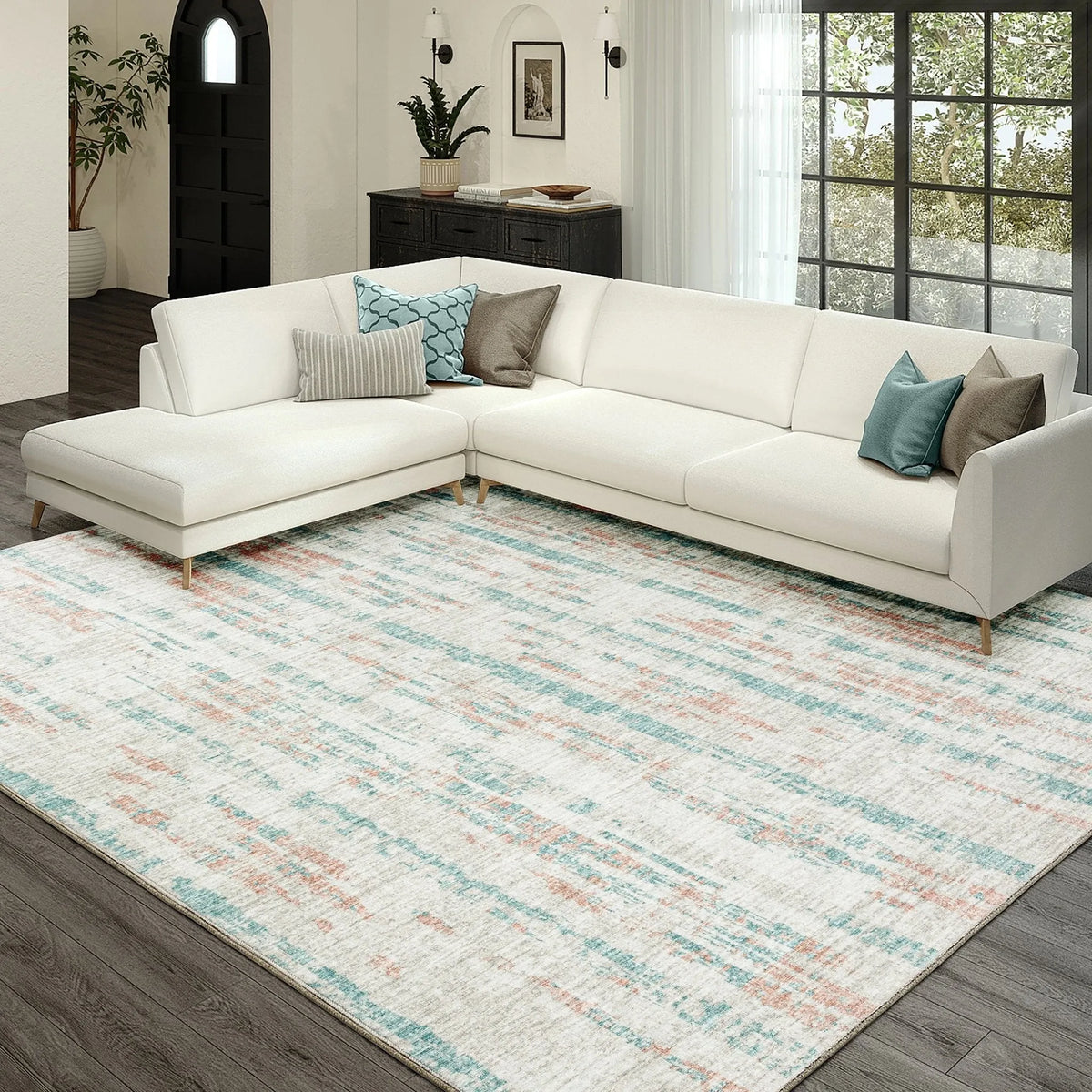 Winslow WL6 Pearl Rug - Rug & Home