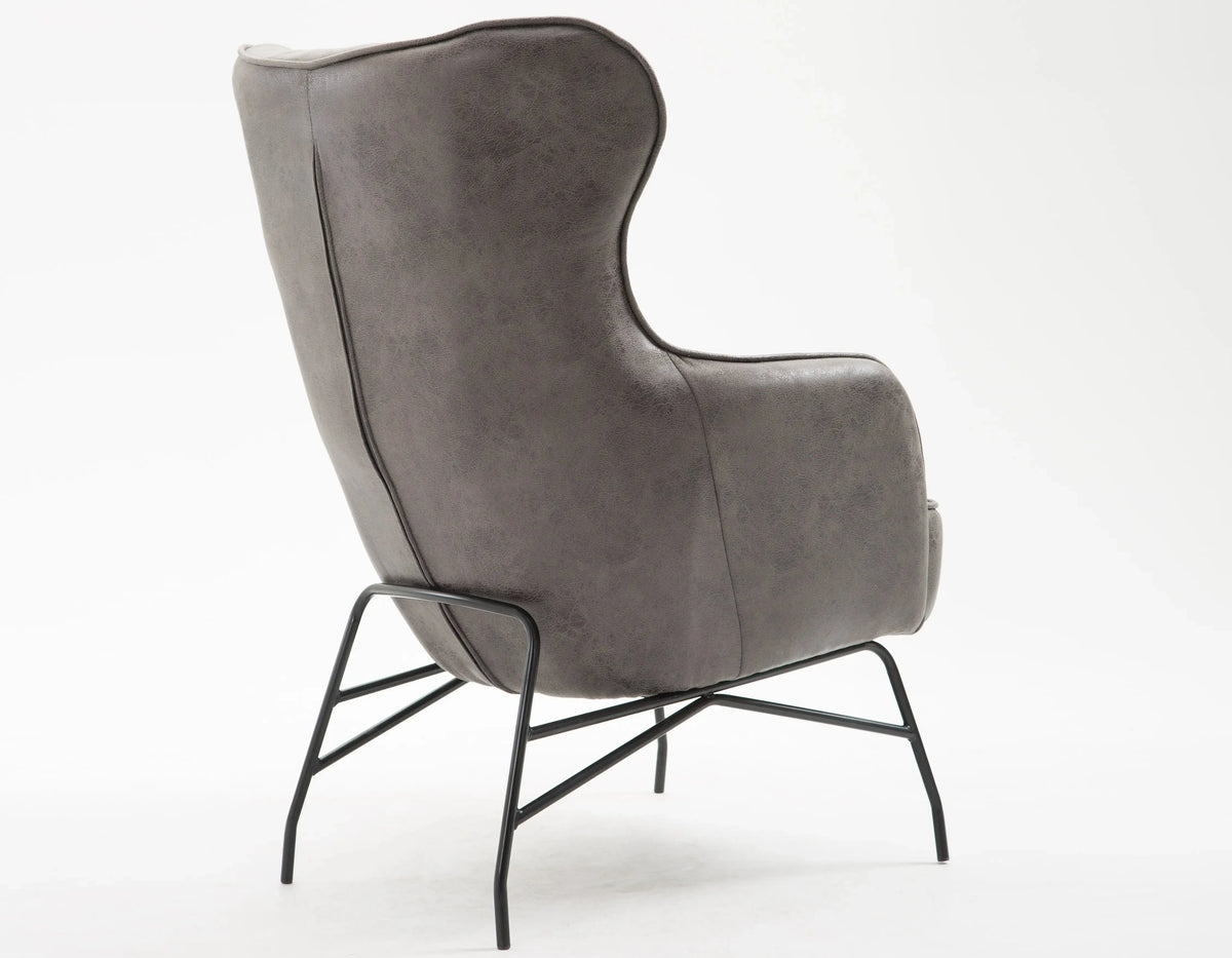 Franky Accent Chair Badlands Charcoal