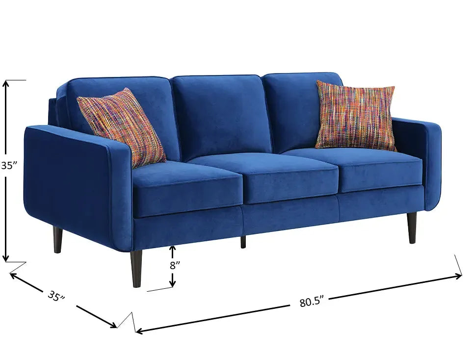 Jax Sofa Royal Blue