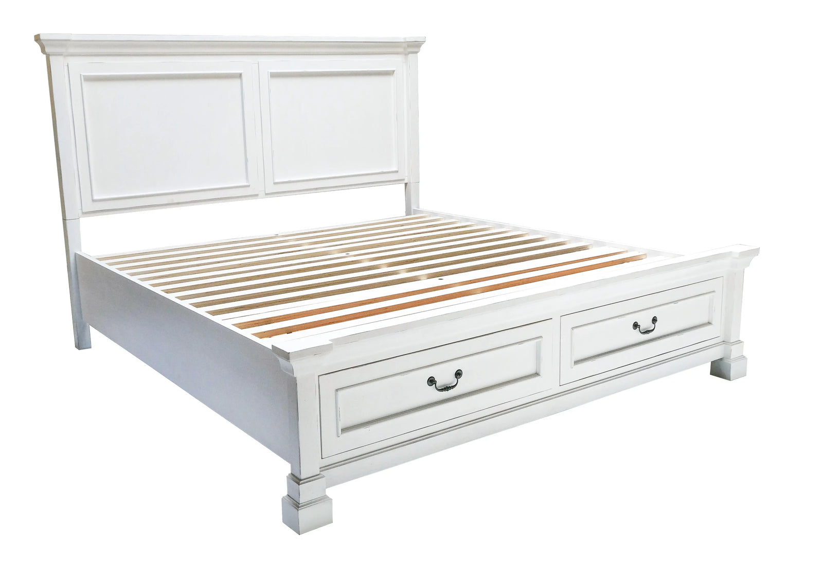 Stoney Creek Storage Bed Weathered White