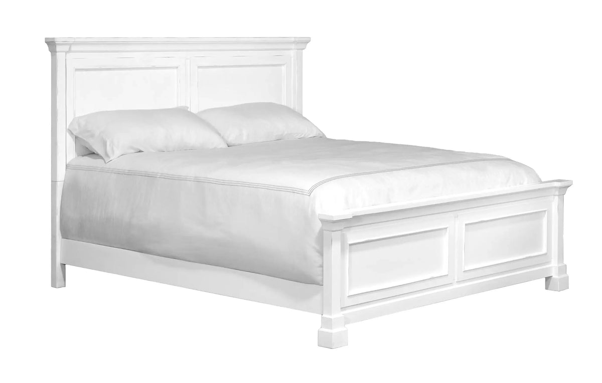 Stoney Creek Panel Bed Weathered White