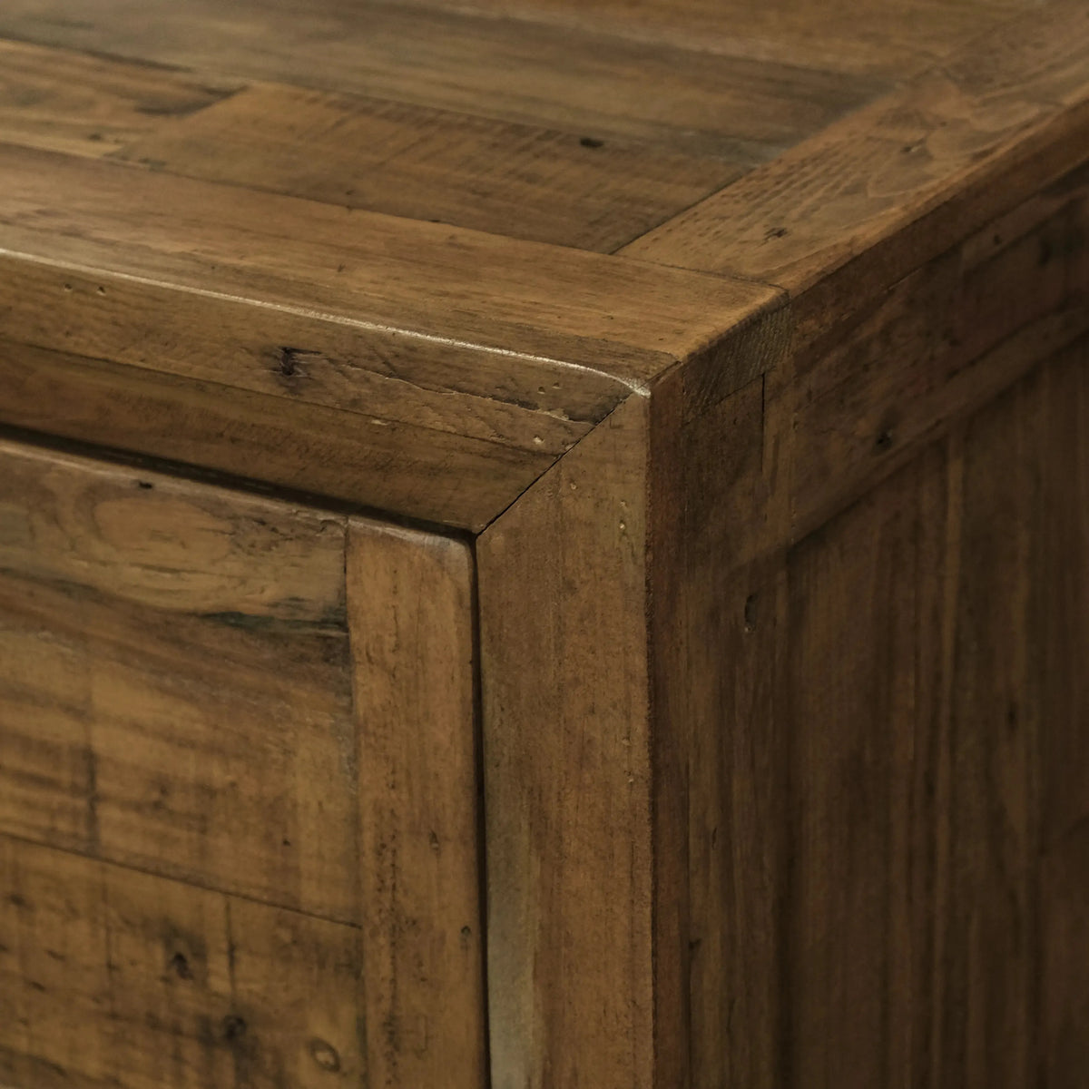 Pine Valley 2-Drawer Nightstand Caramel Brown