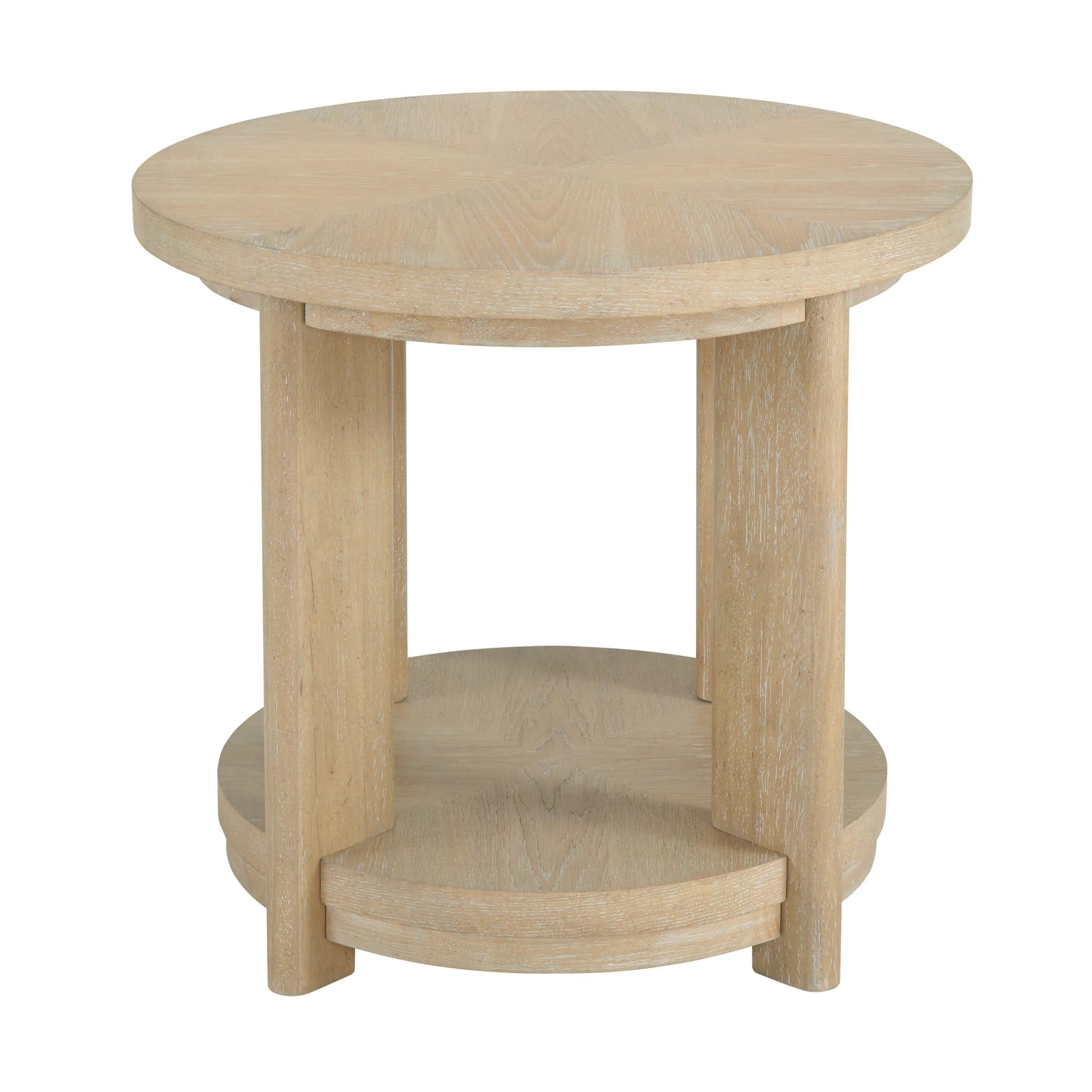 Pacific Grove Round Accent Table Sand Dune