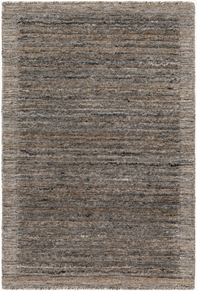 Yasmin YMN-2302 Black / Brown Rug
