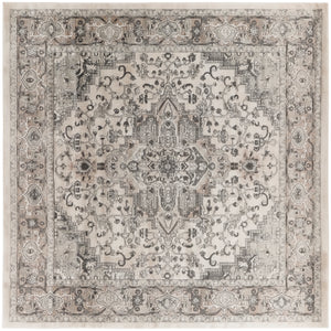 Quarry QUA05 Ivory Grey Rug