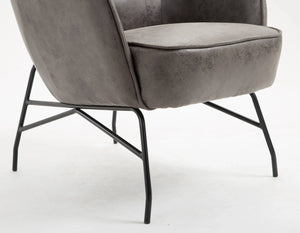 Franky Accent Chair Badlands Charcoal