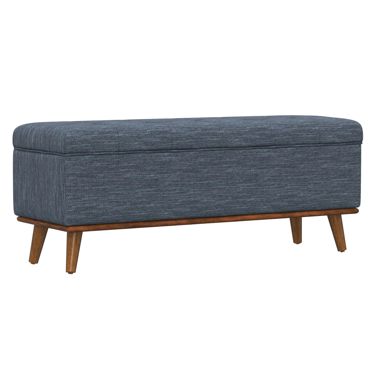 Rory Storage Ottoman Blue Heron