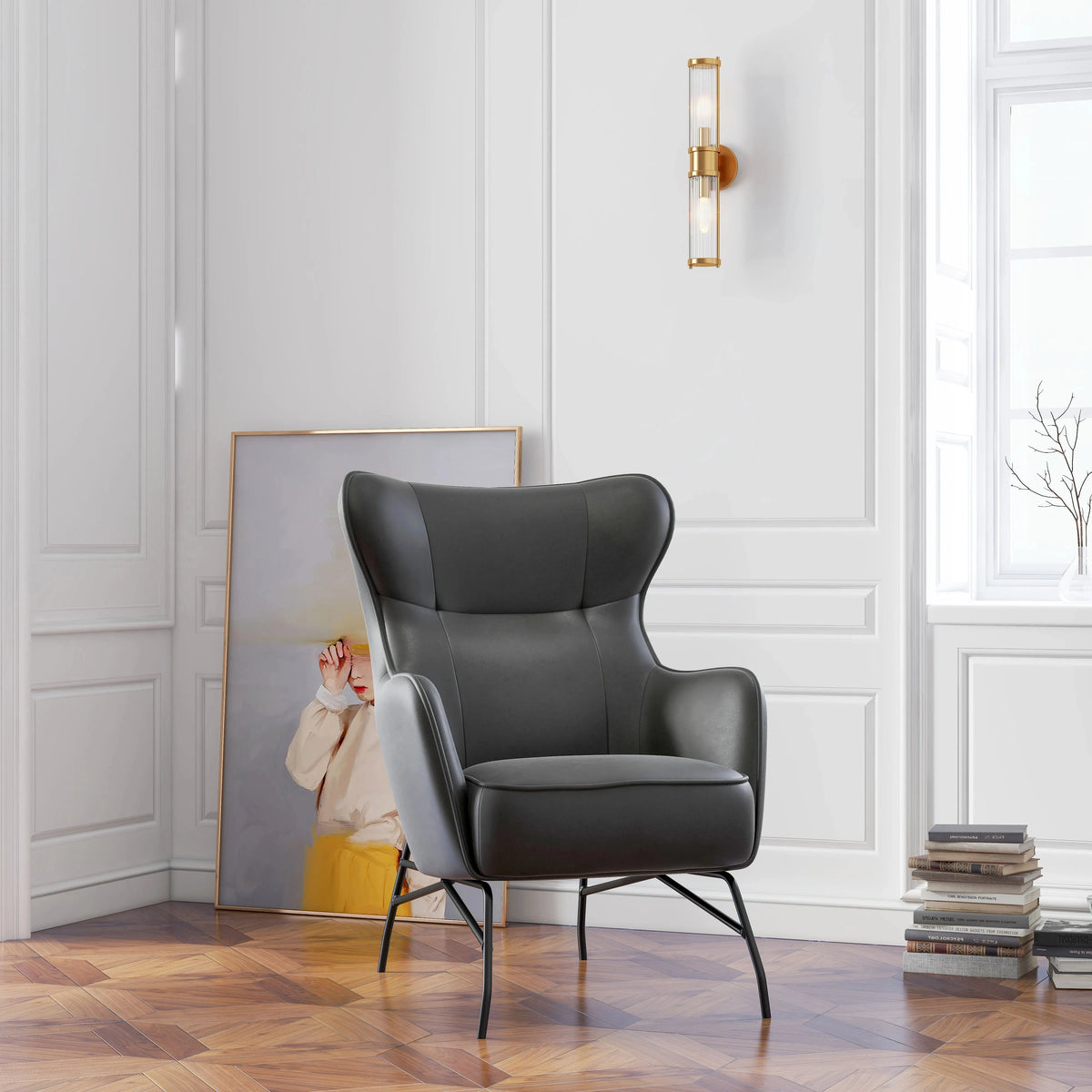 Franky Accent Chair Black
