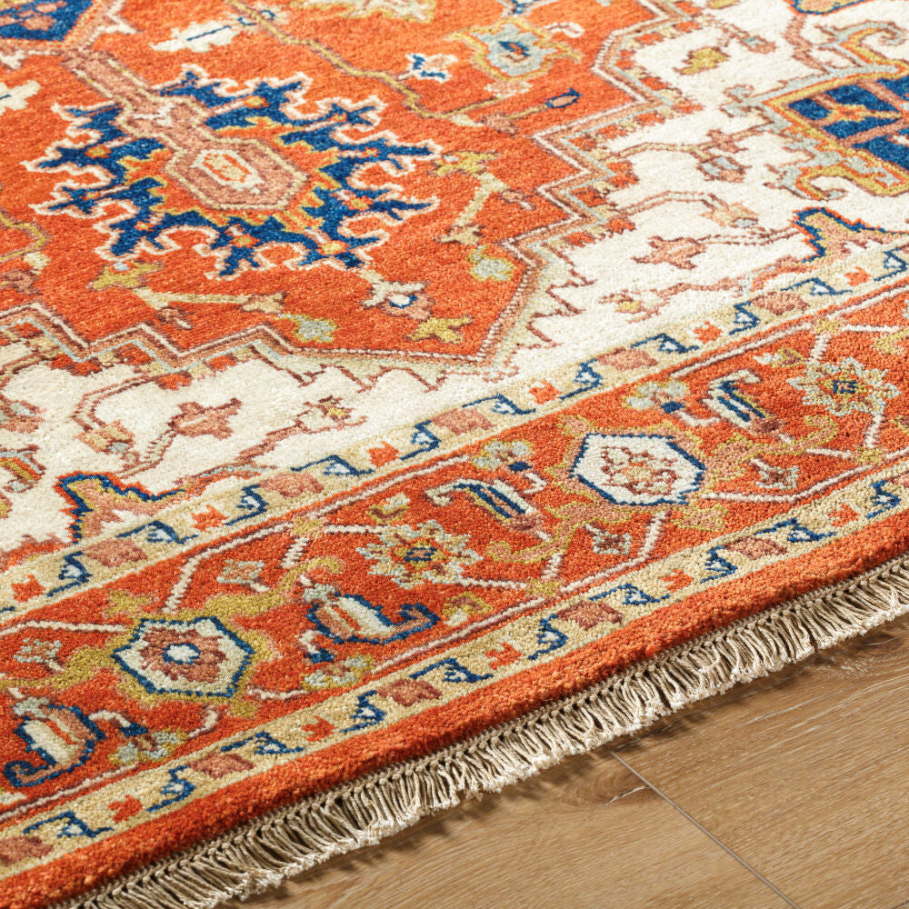 Zeus ZEU-7805 Ink Blue / Lavender Rug