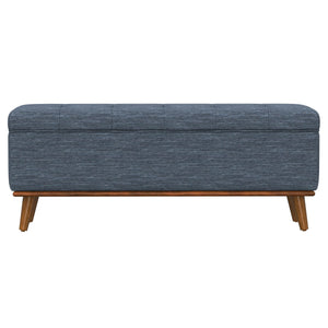 Rory Storage Ottoman Blue Heron