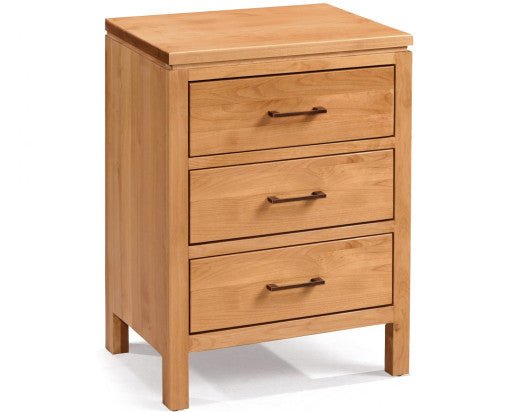 2 West 3 Drawer Wide Nightstand - Rug & Home