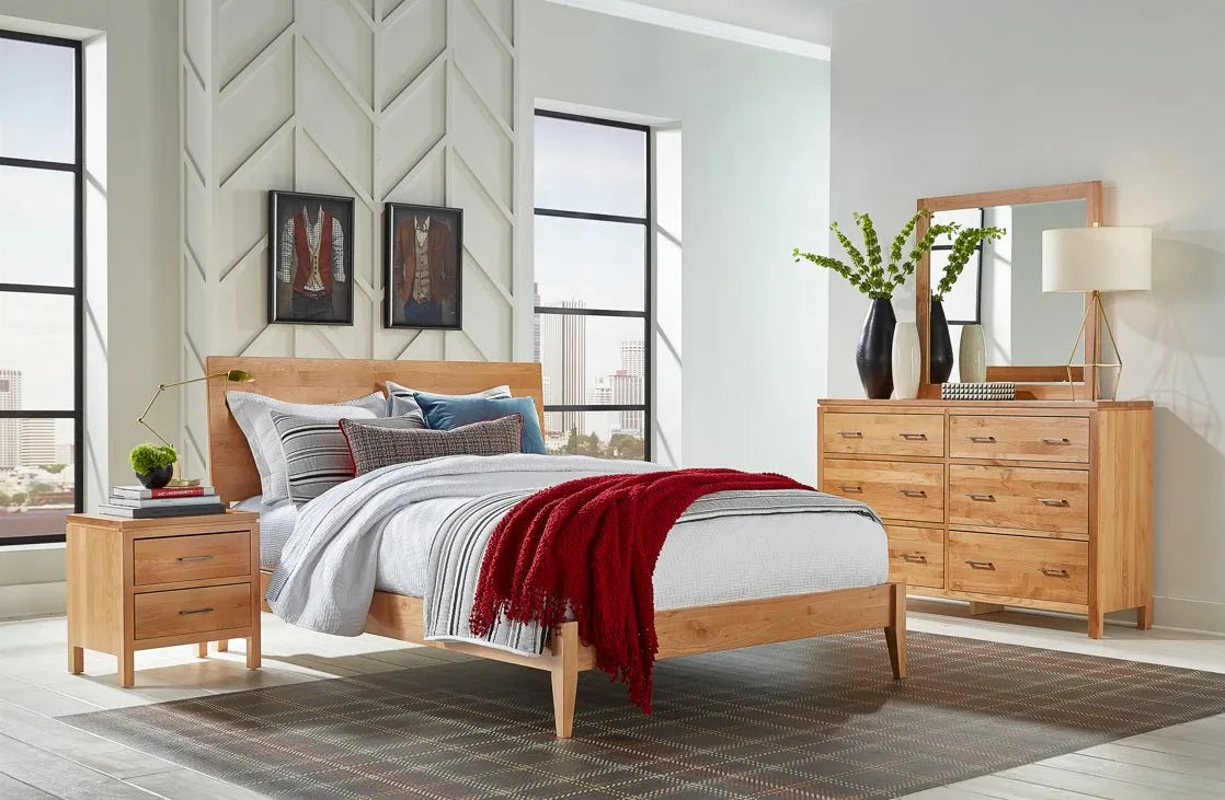 2 West Modern Platform Bed - Rug & Home