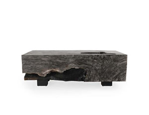 56" Coffee Table Black - Rug & Home