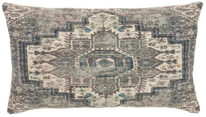 57 Grand by Nicole Curtis GT235 Grey/Multi Pillow