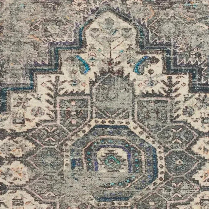 57 Grand by Nicole Curtis GT235 Grey/Multi Pillow