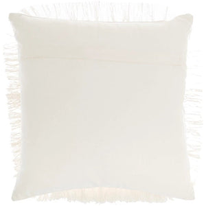 57 Grand by Nicole Curtis RJ199 Ivory Pillow - Rug & Home