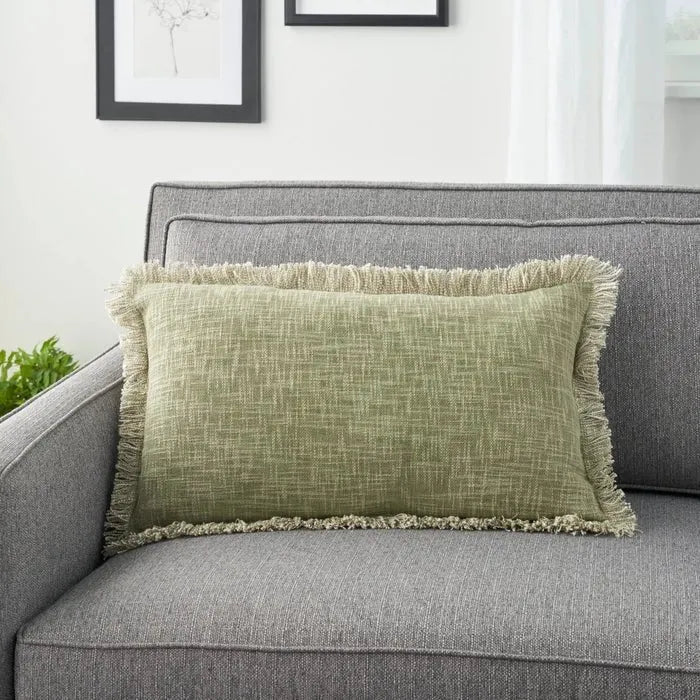 57 Grand by Nicole Curtis ZH017 Sage Pillow - Rug & Home