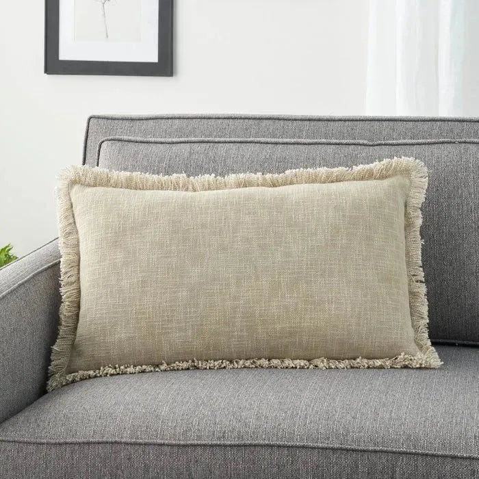 57 Grand by Nicole Curtis ZH017 Taupe Pillow