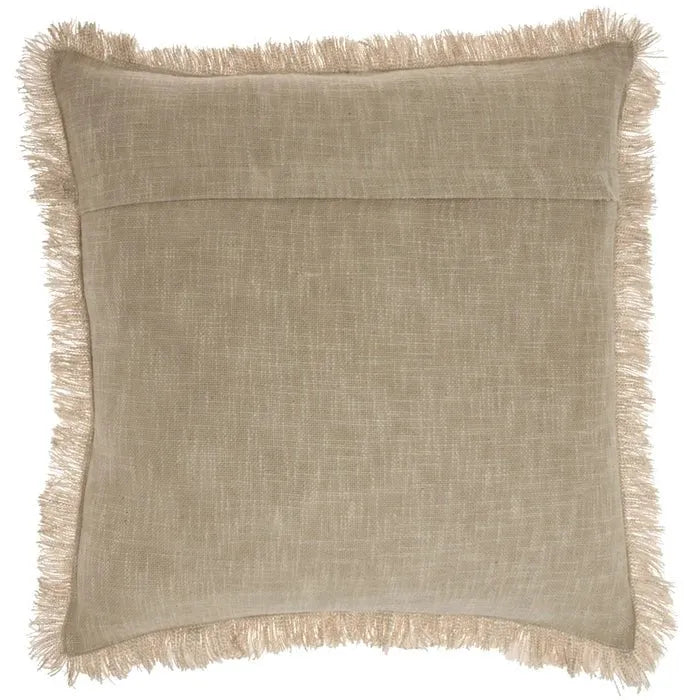 57 Grand by Nicole Curtis ZH017 Taupe Pillow - Rug & Home