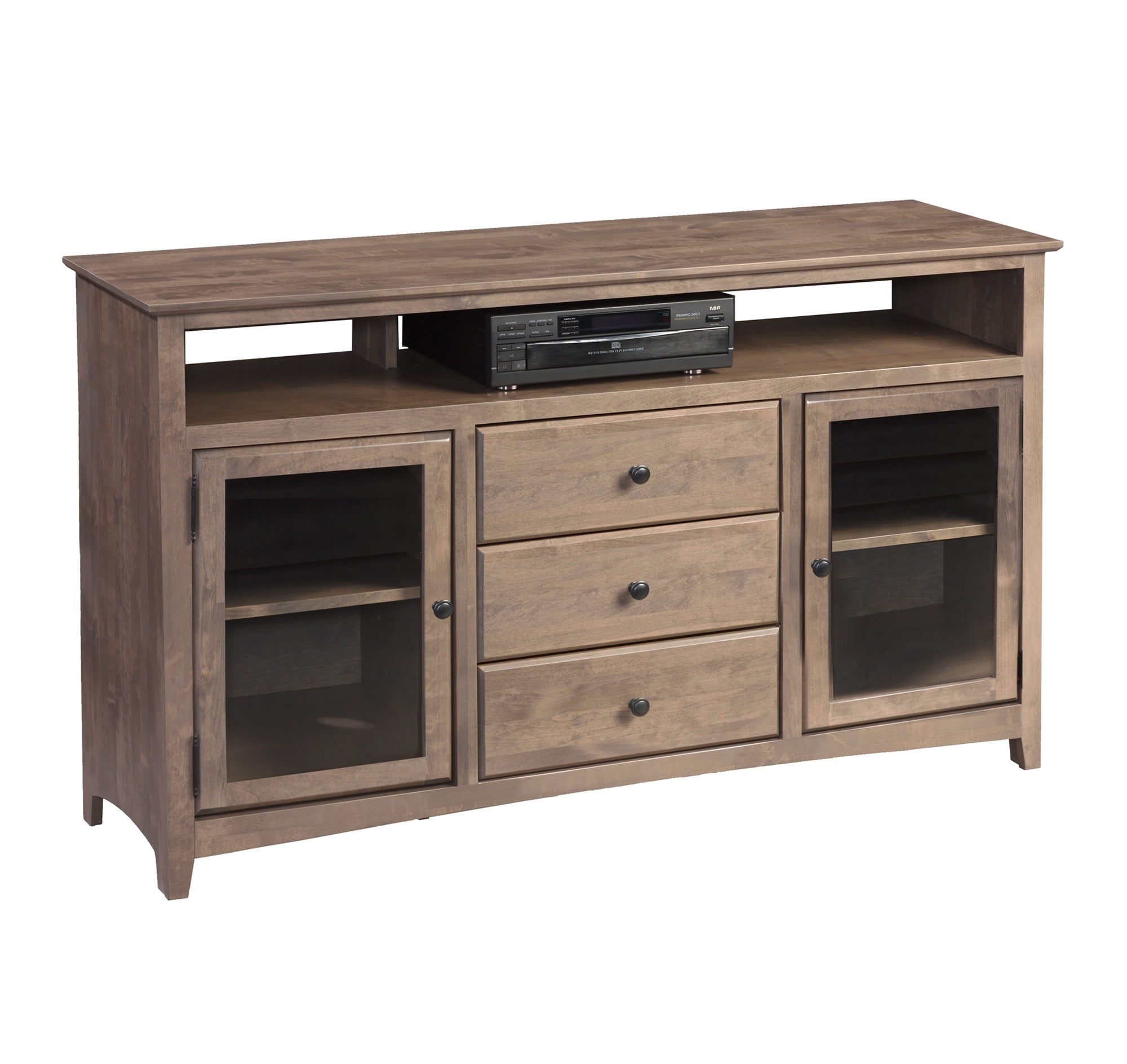 61" Entertainment Console- Tall - Rug & Home