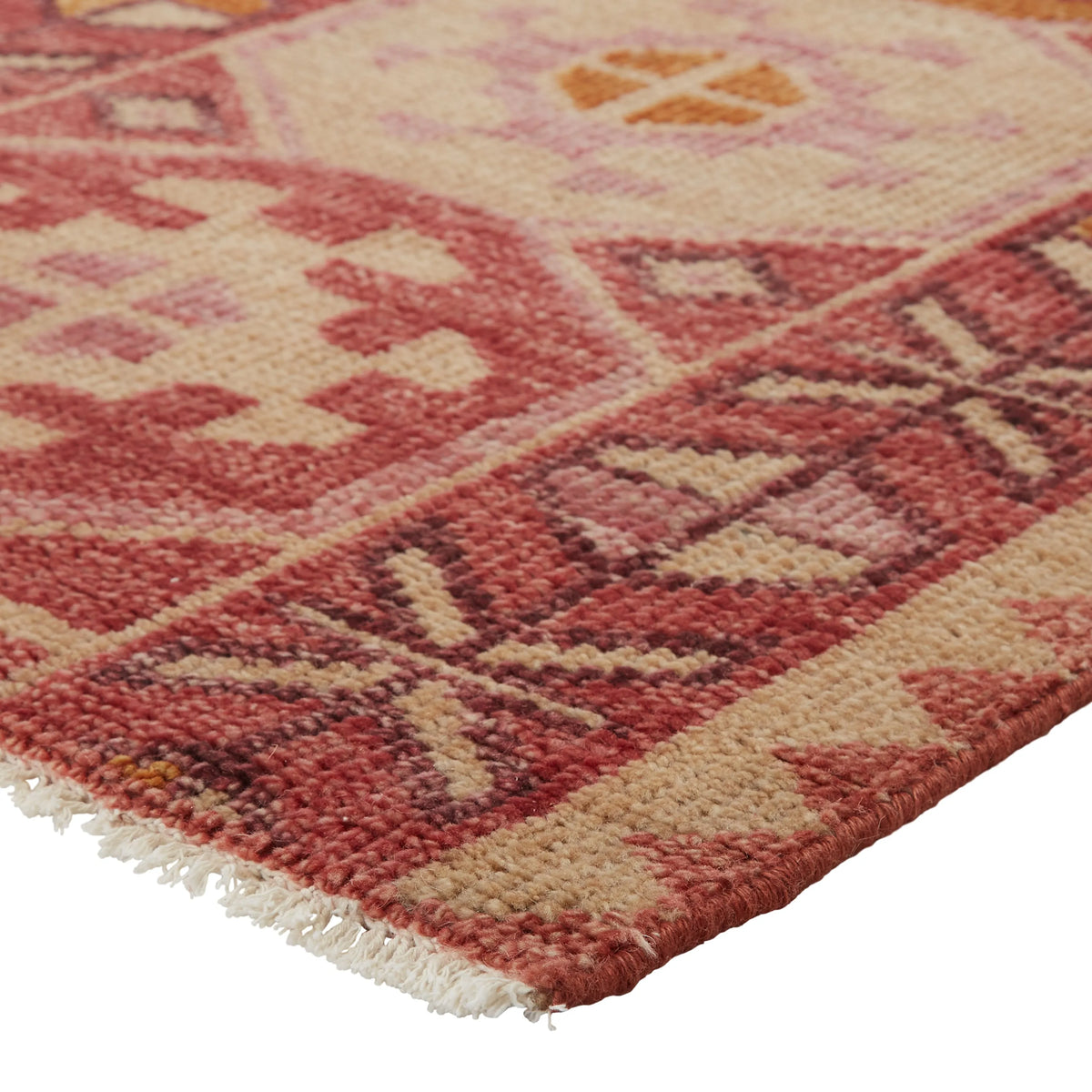 Coredora CRD03 Zetta Pink/Cream Rug