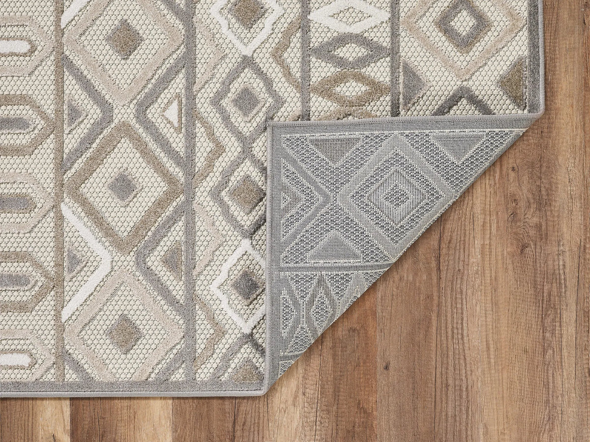 Calla 6925 Aztec Grey KAS Area Rug_3