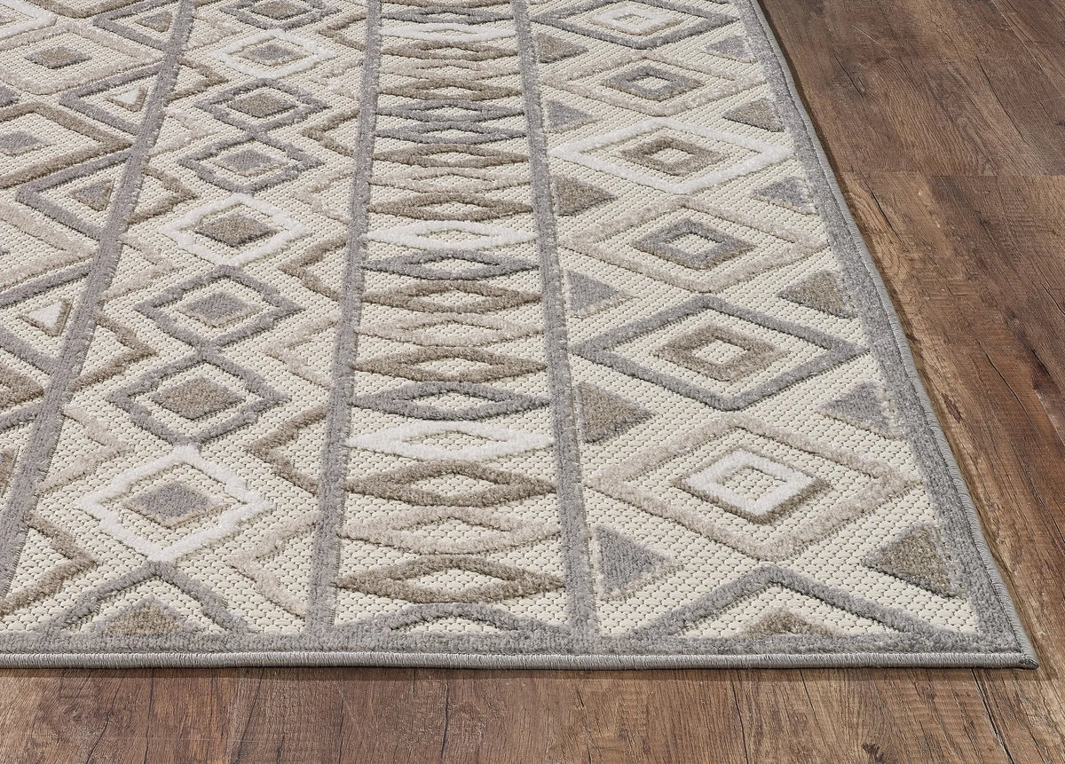 Calla 6925 Aztec Grey KAS Area Rug_5