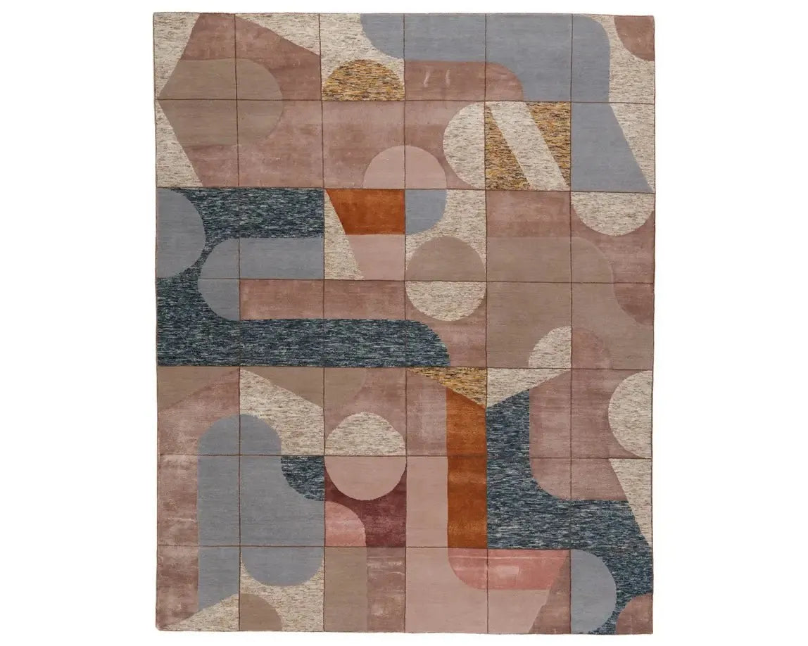 Aakar Natural ANK01 Multi Rug - Rug & Home