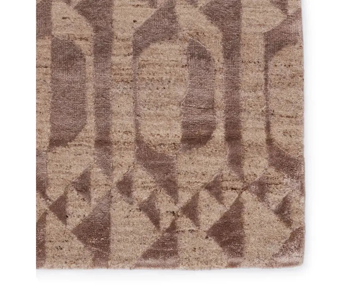 Aakar Natural ANK02 Brown Rug